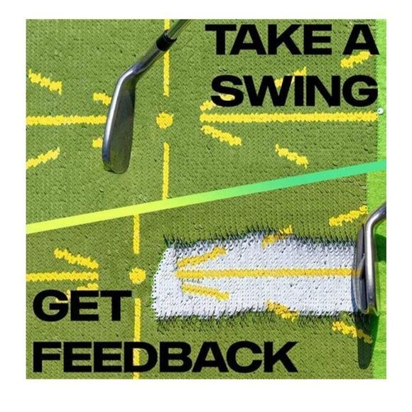 Golf Training Mat Swing Detection Impact Mat Analysis Swing Pattern NEW - Picture 4 of 13